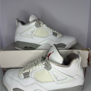 Jordan 4 Retro “White Oreo” 🤍 | Men’s 11.5